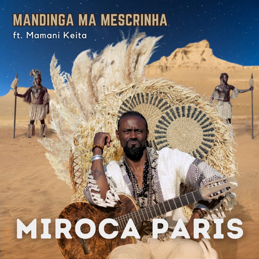 Miroca Paris single cover Madinga ma Mescrinha